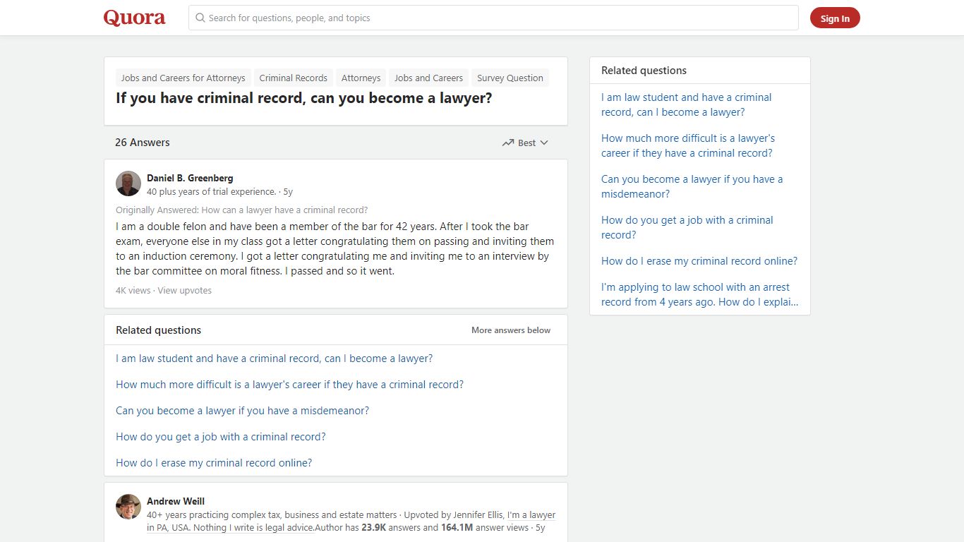 If you have criminal record, can you become a lawyer? - Quora